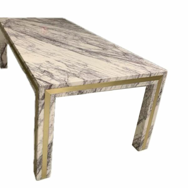 Marble and Brass Table